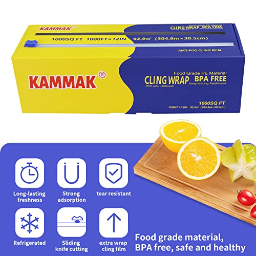 Side profile of the KAMMAK 12 inch wrap dispenser