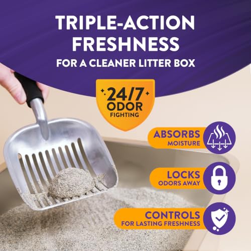 Close up of ARM & HAMMER litter texture
