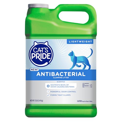 Cat's Pride Antibacterial Litter 12lb jug front view