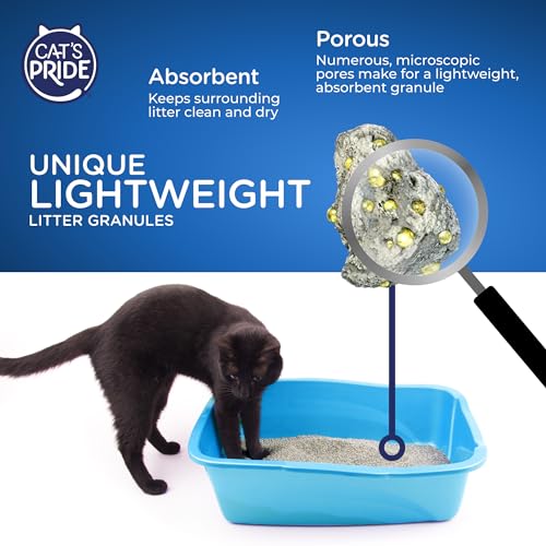 Cat's Pride litter packaging showing the 12lb size