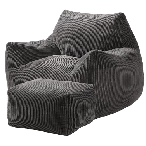 Cozy living room arrangement featuring the bean bag