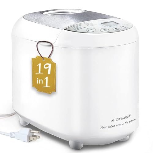 KITCHENARM 19-in-1 bread machine white exterior