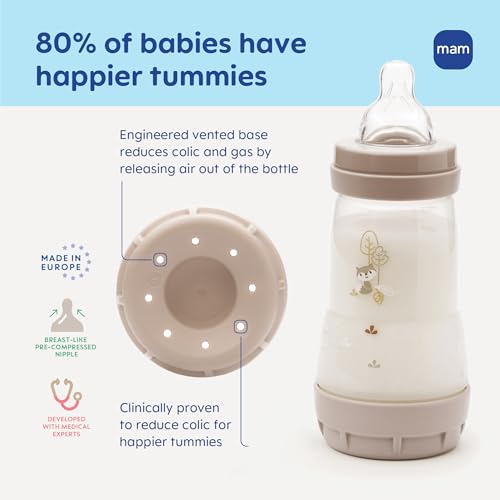 MAM 5oz anti-colic baby bottle