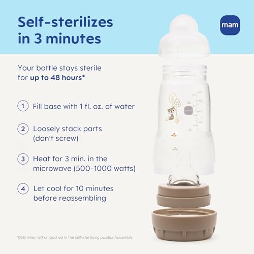 MAM 9oz anti-colic baby bottle
