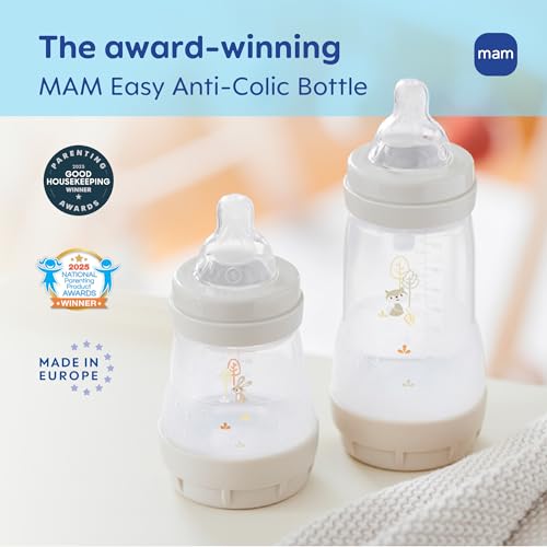 MAM bottle components disassembled