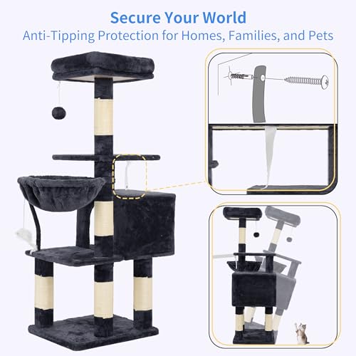 Base of Heybly cat tree structure