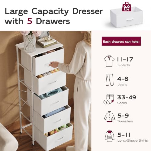 Adjustable leveling feet on the WLIVE dresser