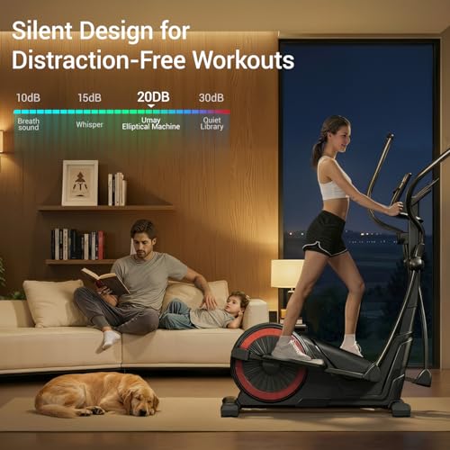 UMAY elliptical with heart rate grips