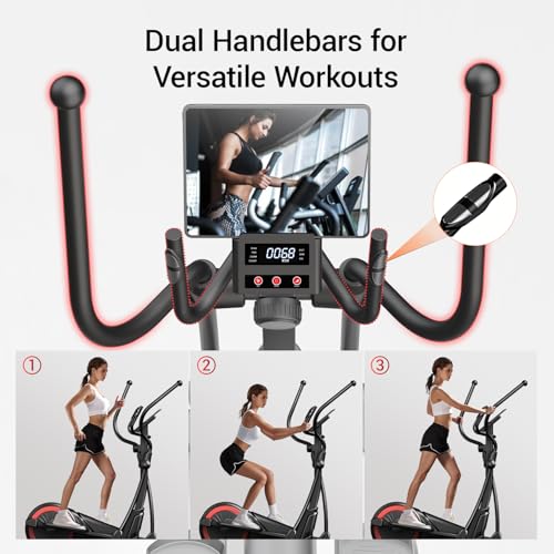 Elliptical machine resistance control
