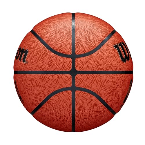 Official NBA branding on WILSON basketball