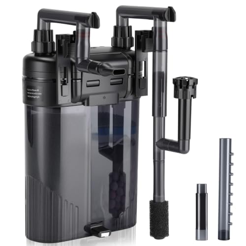 hygger Hang-On-Back Aquarium Canister Filter front view