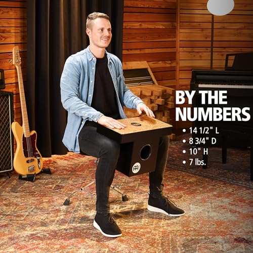 Musician playing Meinl Slaptop Cajon