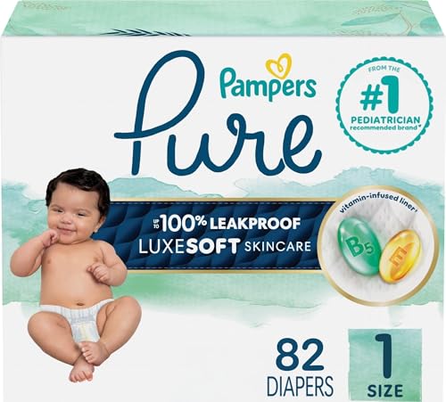 Pampers Pure Size 1 front view