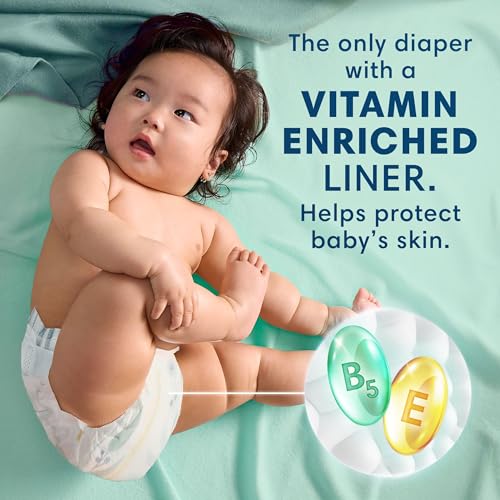 Side view of Pampers Pure diaper