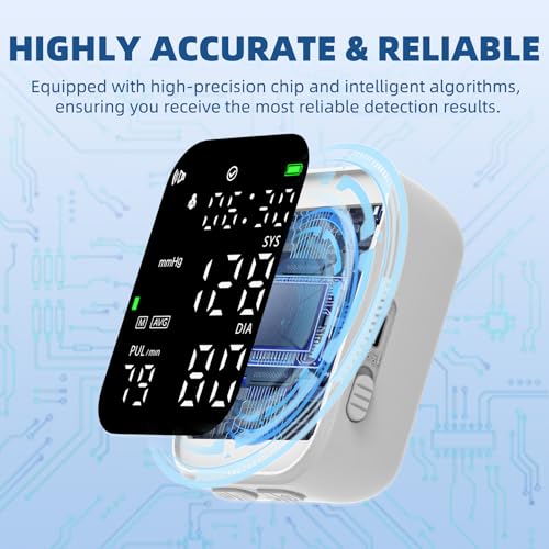 Wishlove blood pressure monitor with backlit display