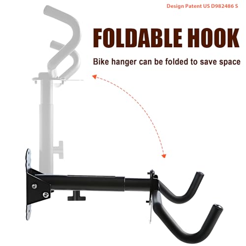 Bike mounted horizontally on Gootus rack