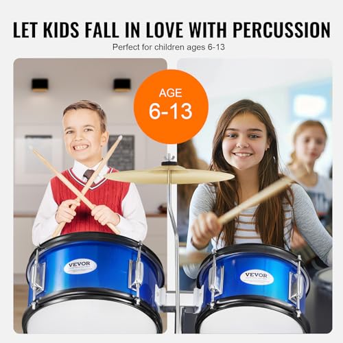 Adjustable drum throne for VEVOR kids set