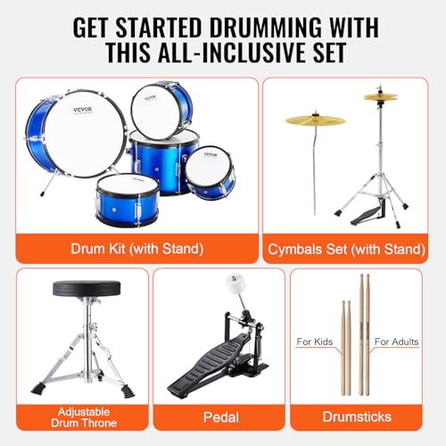 VEVOR drum set bass drum pedal and hardware