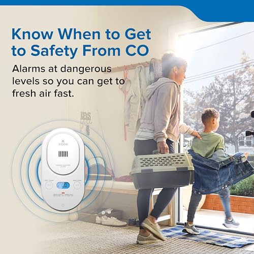 Kidde COPD detector with backlit display