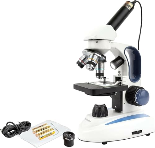 AmScope Digital Cordless Monocular Microscope