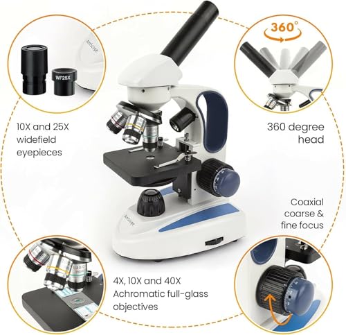 AmScope Microscope with 1.3MP Camera