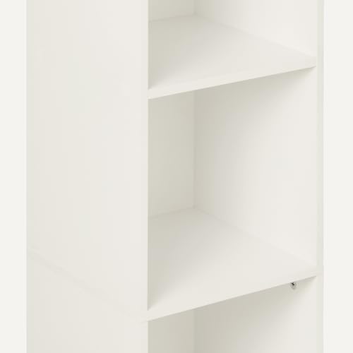 Basics 5-Cube Bookcase side profile view
