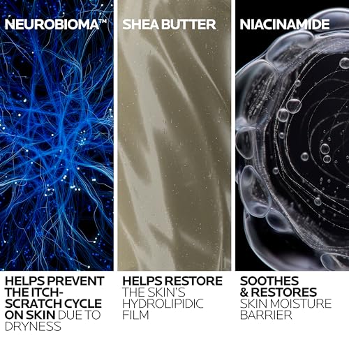 Texture of La Roche-Posay moisturizing cream