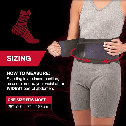 MUELLER Sports Medicine Adjustable Lumbar Back Brace steel springs