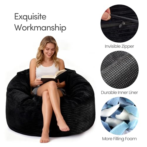 Yagamo bean bag in a living room setting