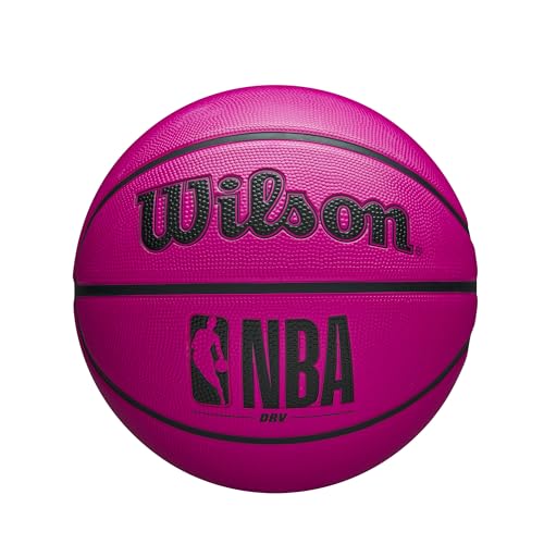 WILSON NBA DRV Outdoor Basketball pink profile