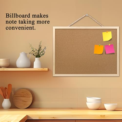 Cork board displayed in an office setting
