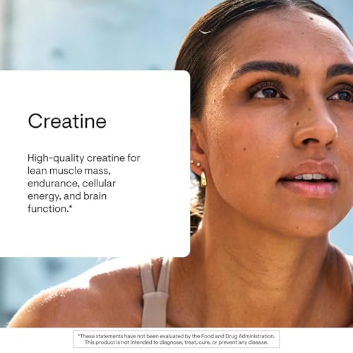 Creatine supplement ingredient label