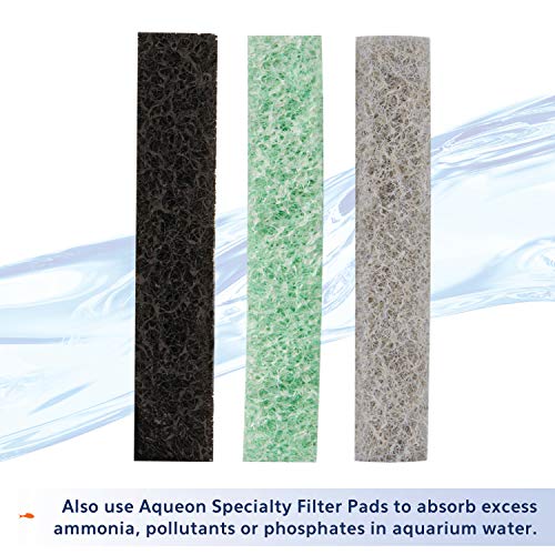 Label detail for Aqueon Medium aquarium filters