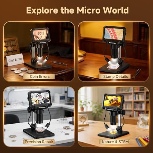 USB Type-C connectivity for digital microscope