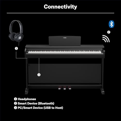 Yamaha Arius YDP-146B Digital Piano connectivity