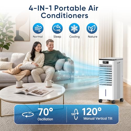 Ashihoti swamp cooler with remote control