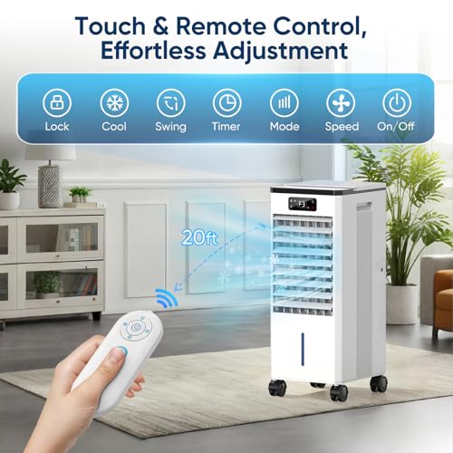 Quiet Ashihoti portable air cooler