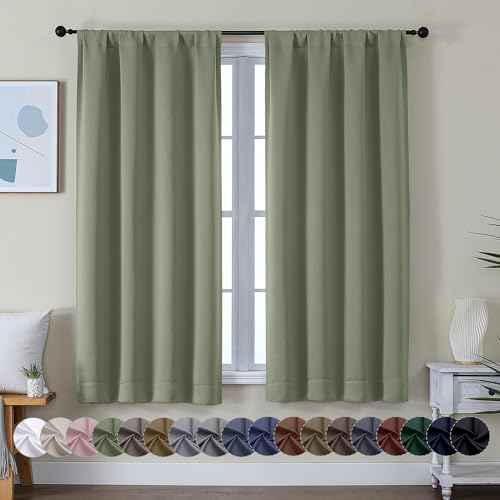 Simplebrand Ava Sage Green curtains set
