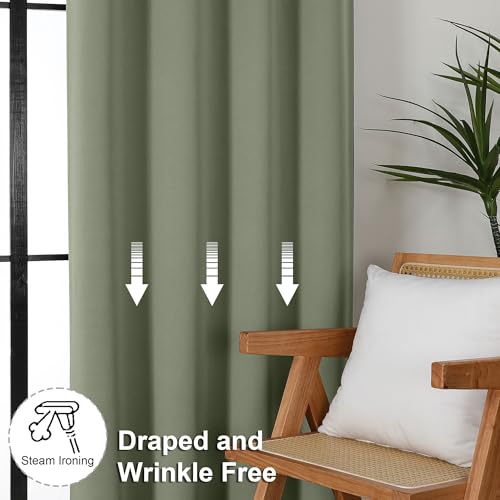 Simplebrand blackout curtains light blocking demo