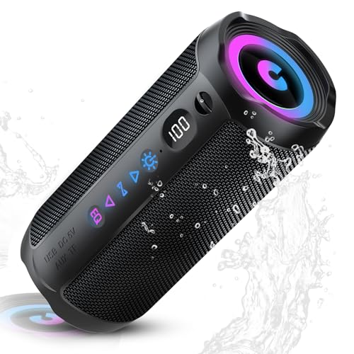 coioc S18-YHUS2-BK portable speaker front view