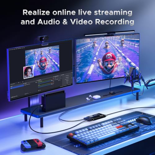 Capture card setup with gaming console