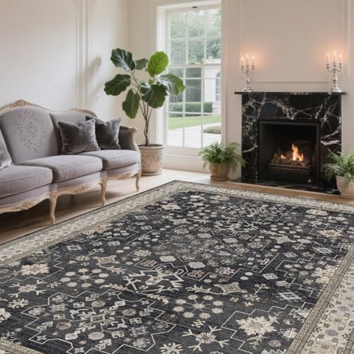 Shinefly rug placed in a dining room