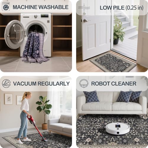 Shinefly rug in a bedroom setting