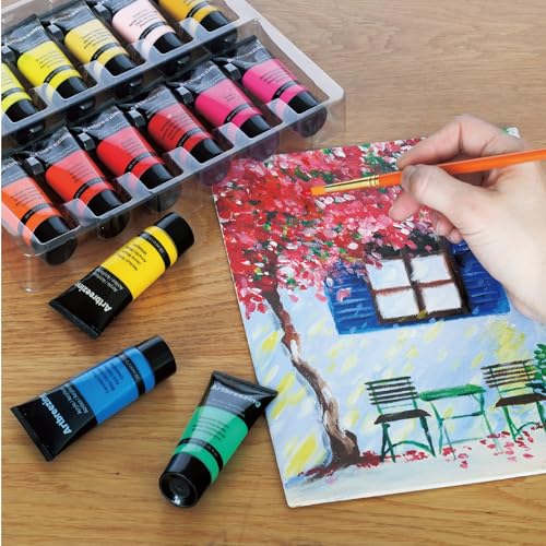 48-color set layout for Artbreezing paints