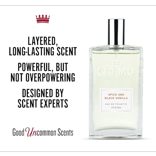 Front view of Cremo Cologne 3.4 Fl Oz