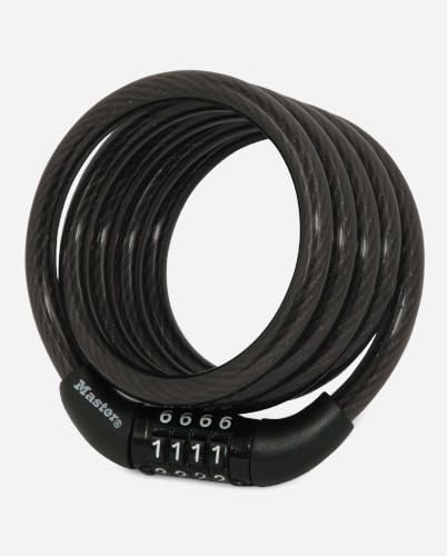 Black Master Lock P67785 cable locks