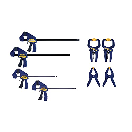 IRWIN QUICK-GRIP 8 piece clamp set