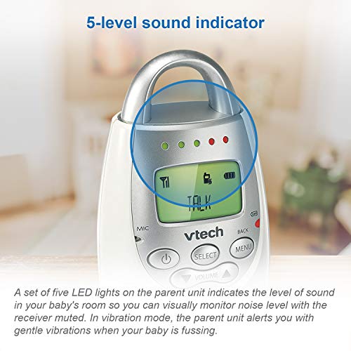 Parent unit with sound indicators