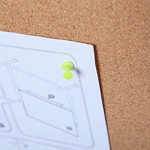 VIZ-PRO cork board mounted in horizontal orientation