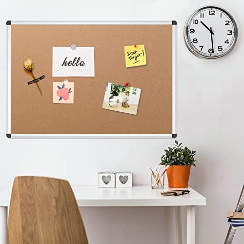 Included installation hardware for VIZ-PRO bulletin board